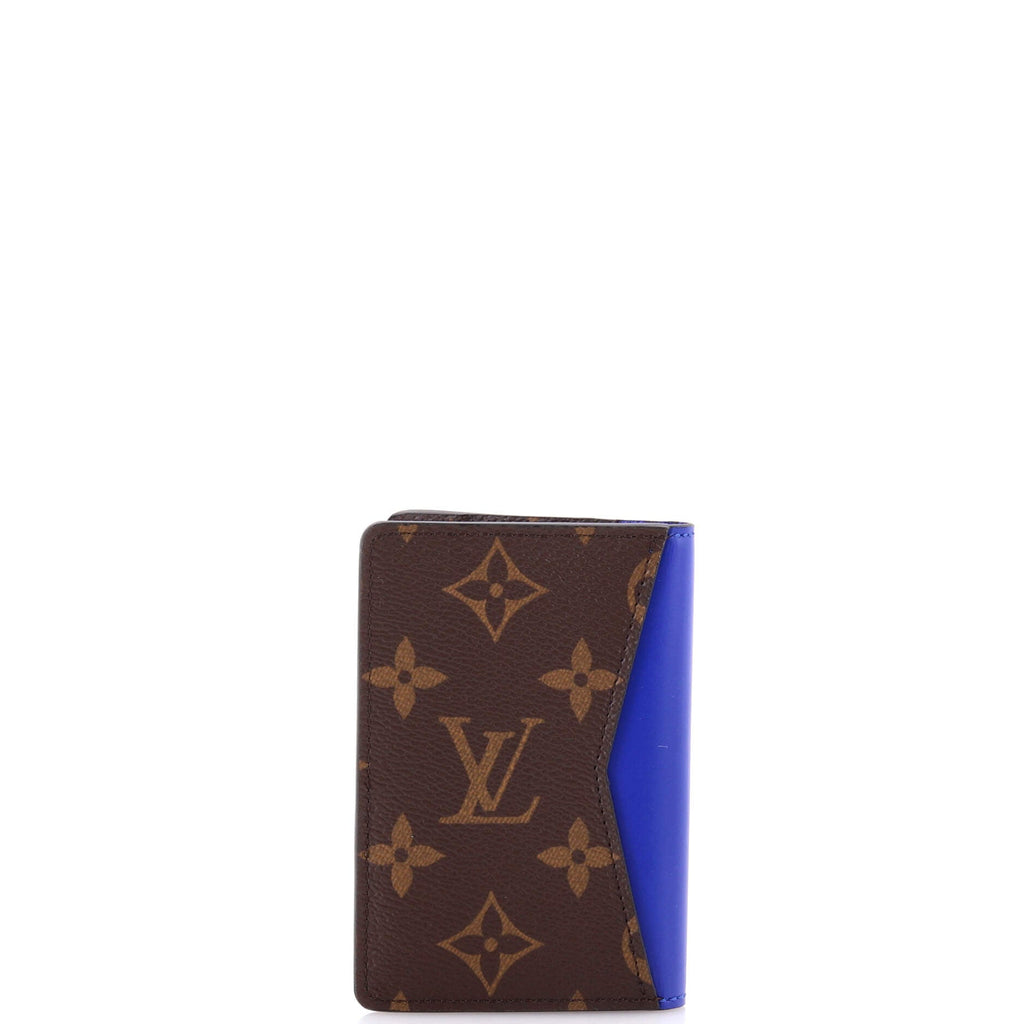 Pocket Organizer Macassar Monogram Canvas and Leather
