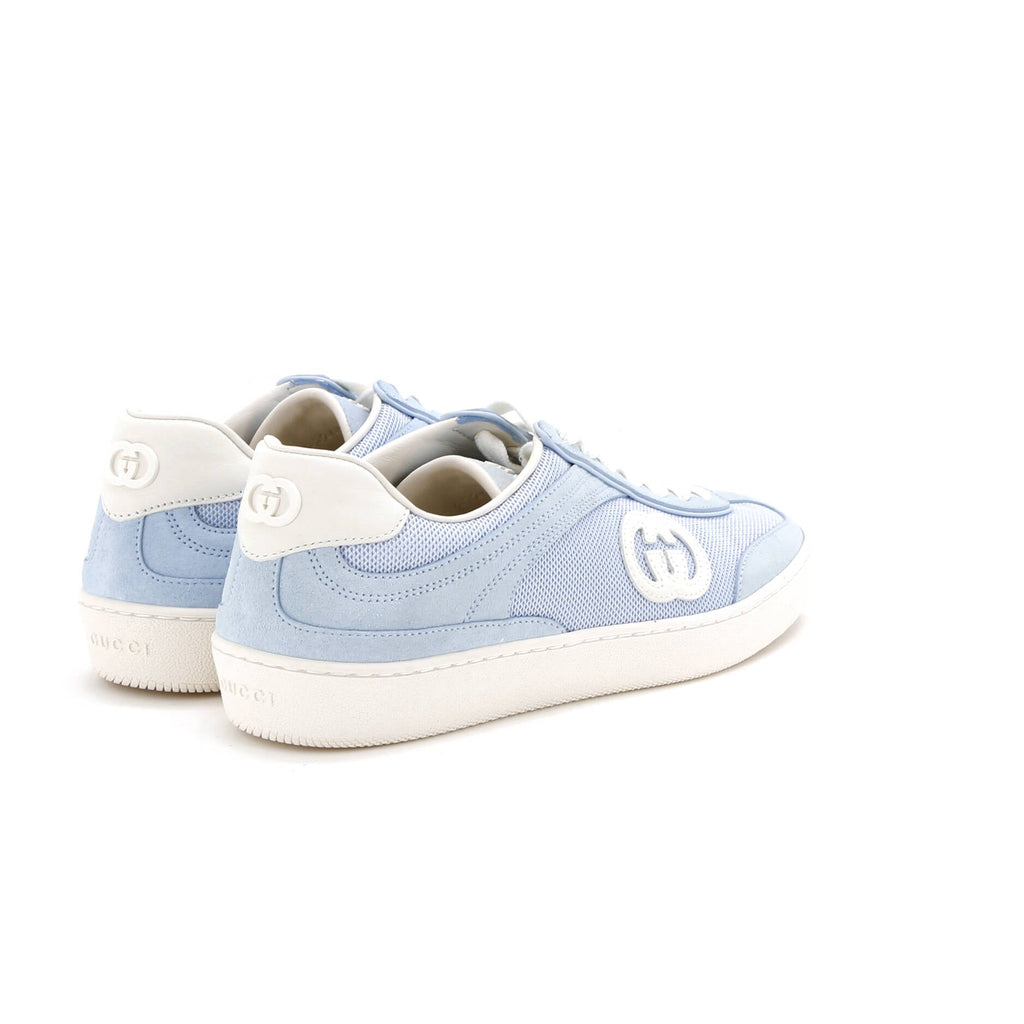 Women's G75 Low Top Sneakers GG Canvas and Suede