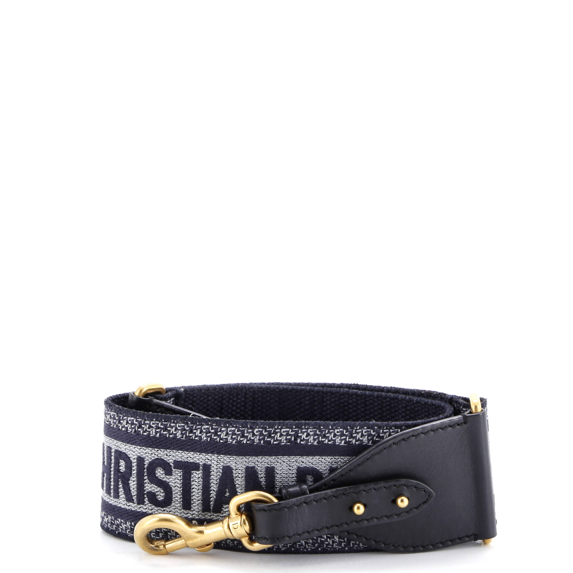 Logo Shoulder Strap Embroidered Canvas