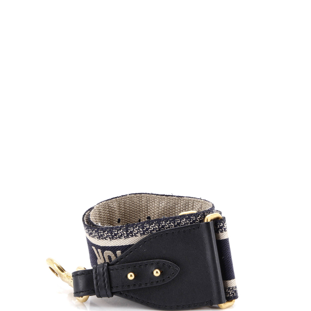 Logo Shoulder Strap Embroidered Canvas
