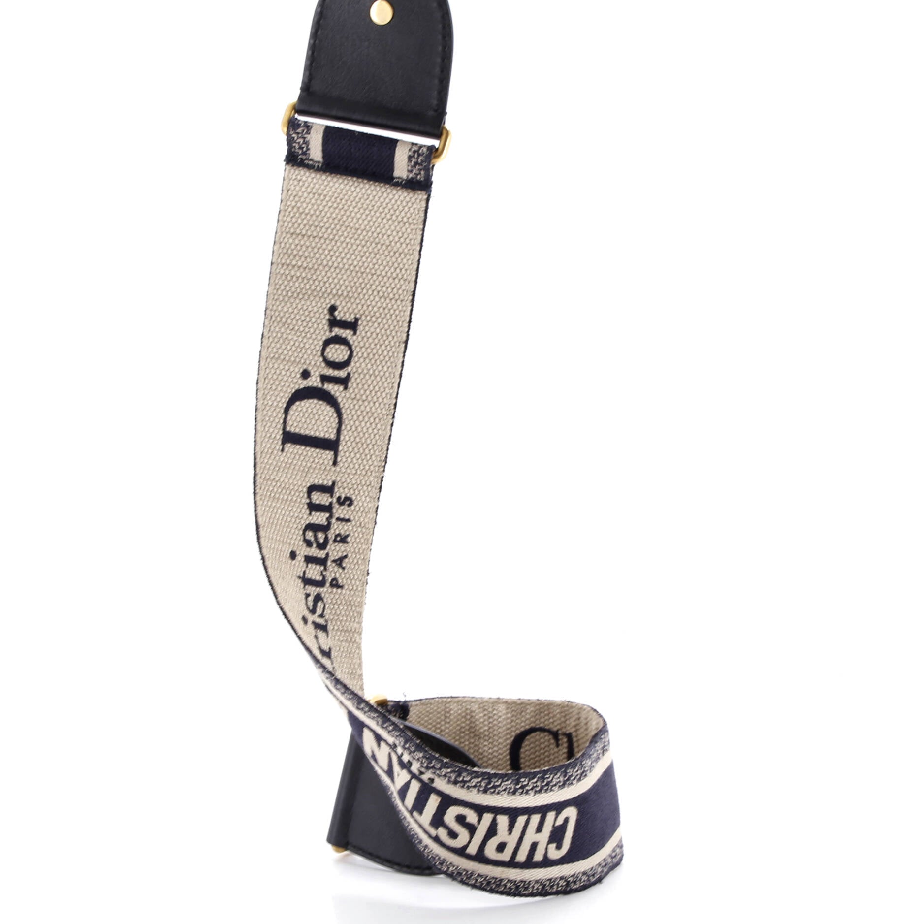 Logo Shoulder Strap Embroidered Canvas