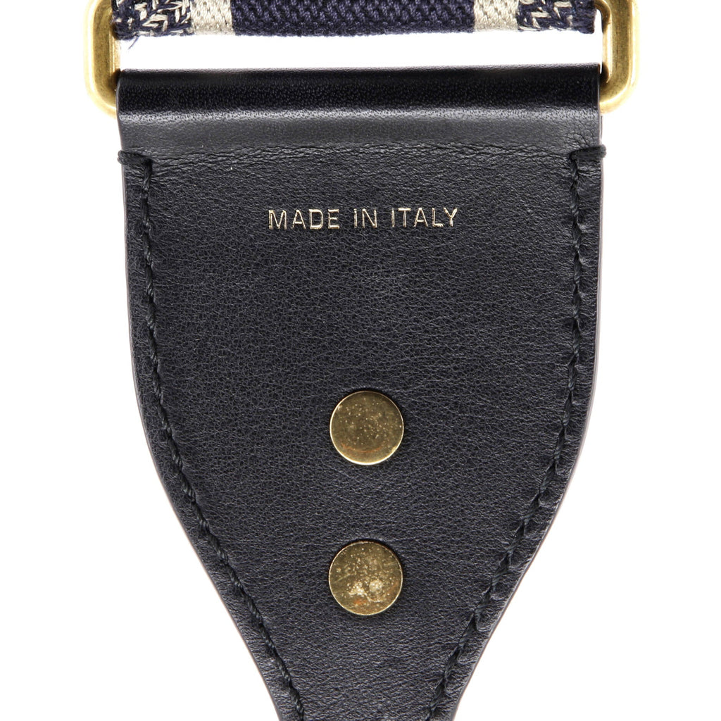Logo Shoulder Strap Embroidered Canvas
