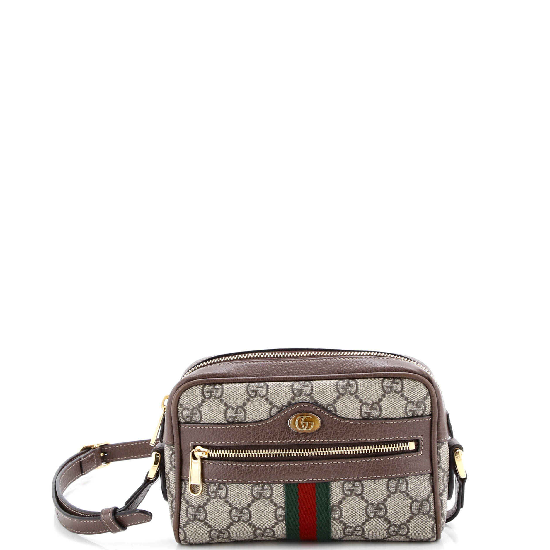 Ophidia Shoulder Bag GG Coated Canvas Mini