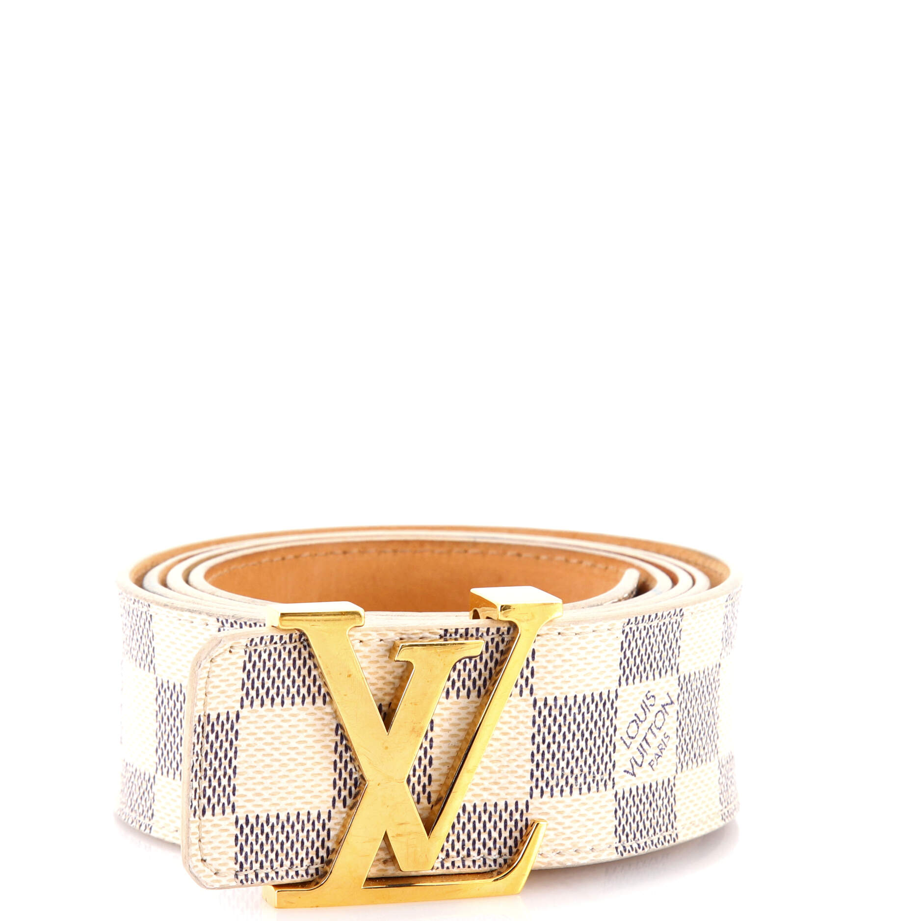 LV Initiales Belt Damier Wide