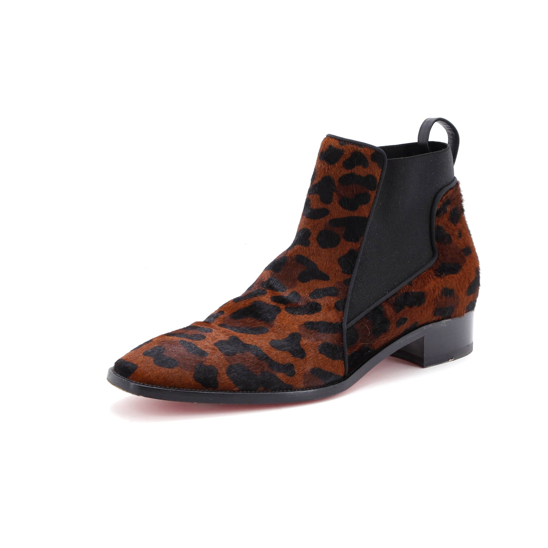 Women's Marmada Flat Chelsea Boots Printed Calf Hair