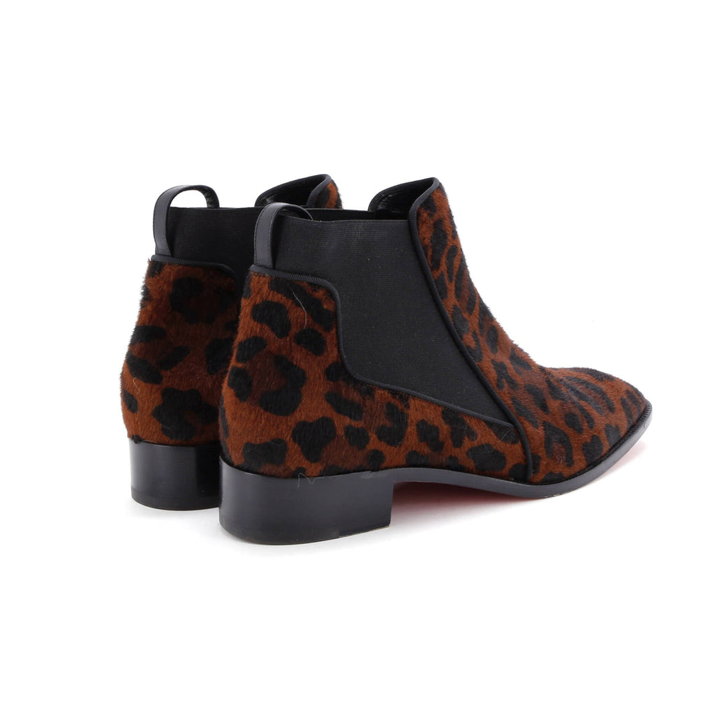 Women's Marmada Flat Chelsea Boots Printed Calf Hair