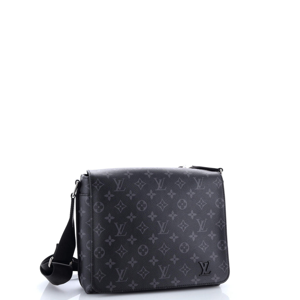 District Messenger Bag Monogram Eclipse Canvas PM
