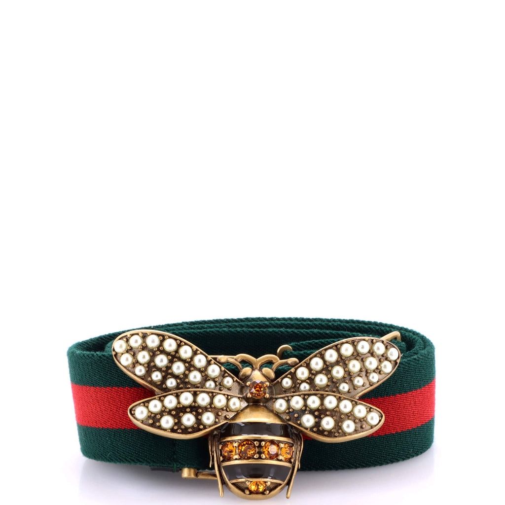Queen Margaret Bee Belt Canvas Wide