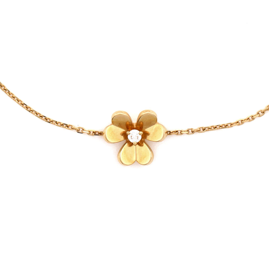 Frivole Bracelet 18K Yellow Gold with Diamond Mini