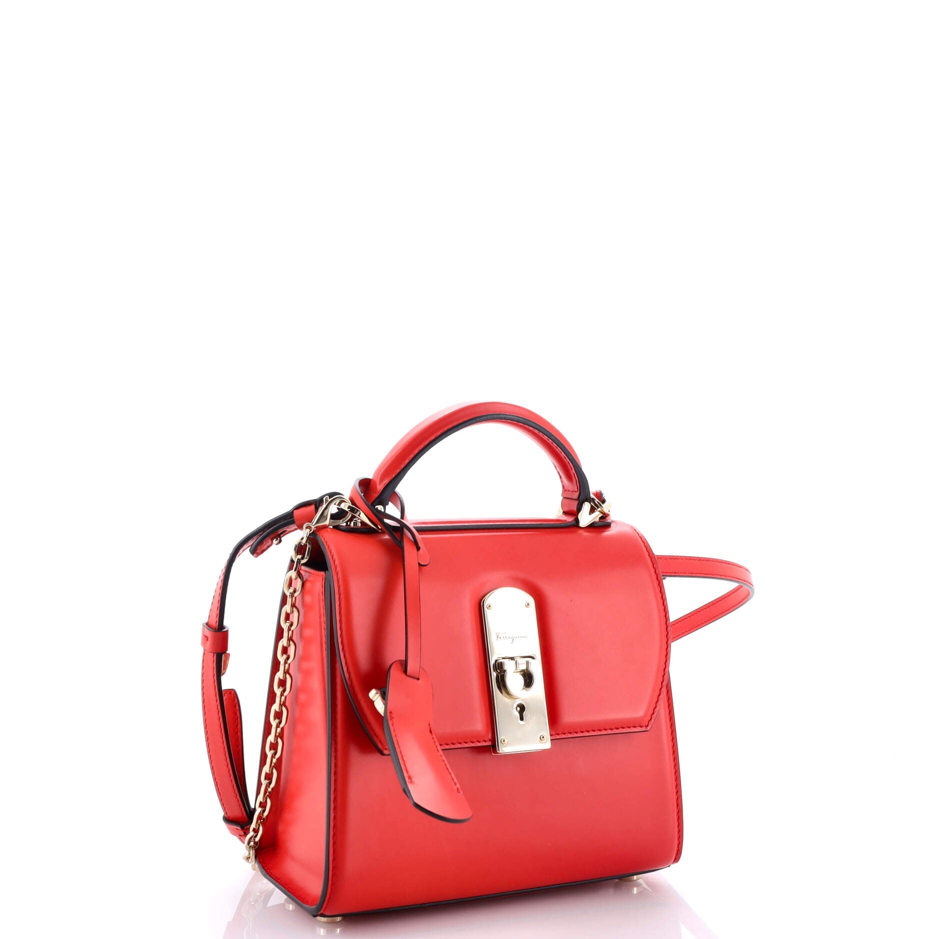Boxyz Top Handle Bag Leather Small