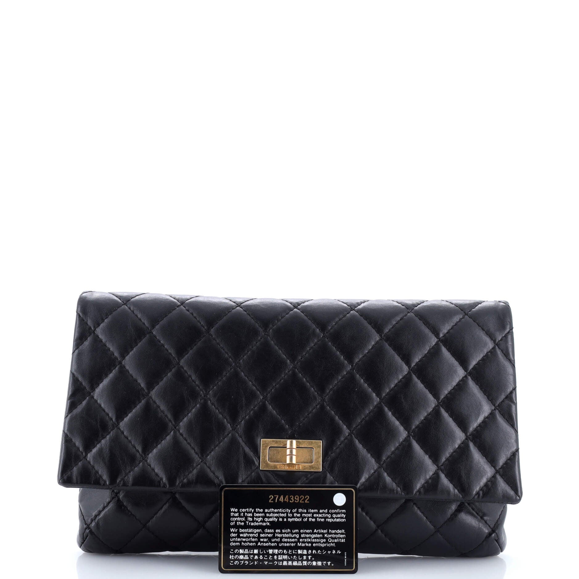 Reissue 2.55 Flap Clutch Quilted Aged Calfskin