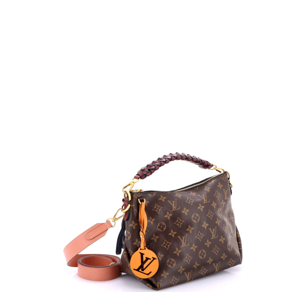 Braided Handle Beaubourg Hobo Monogram Canvas Mini