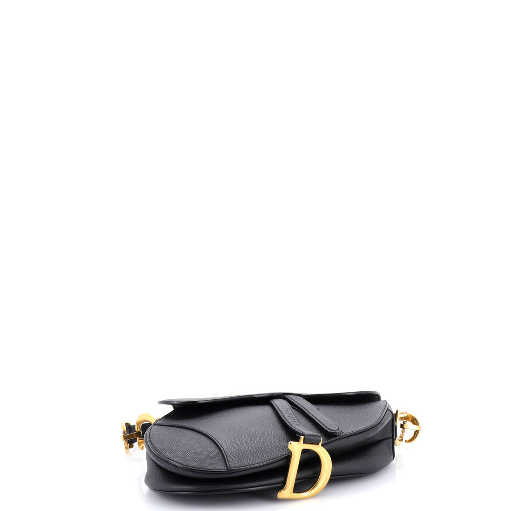 Saddle Handbag Leather Medium