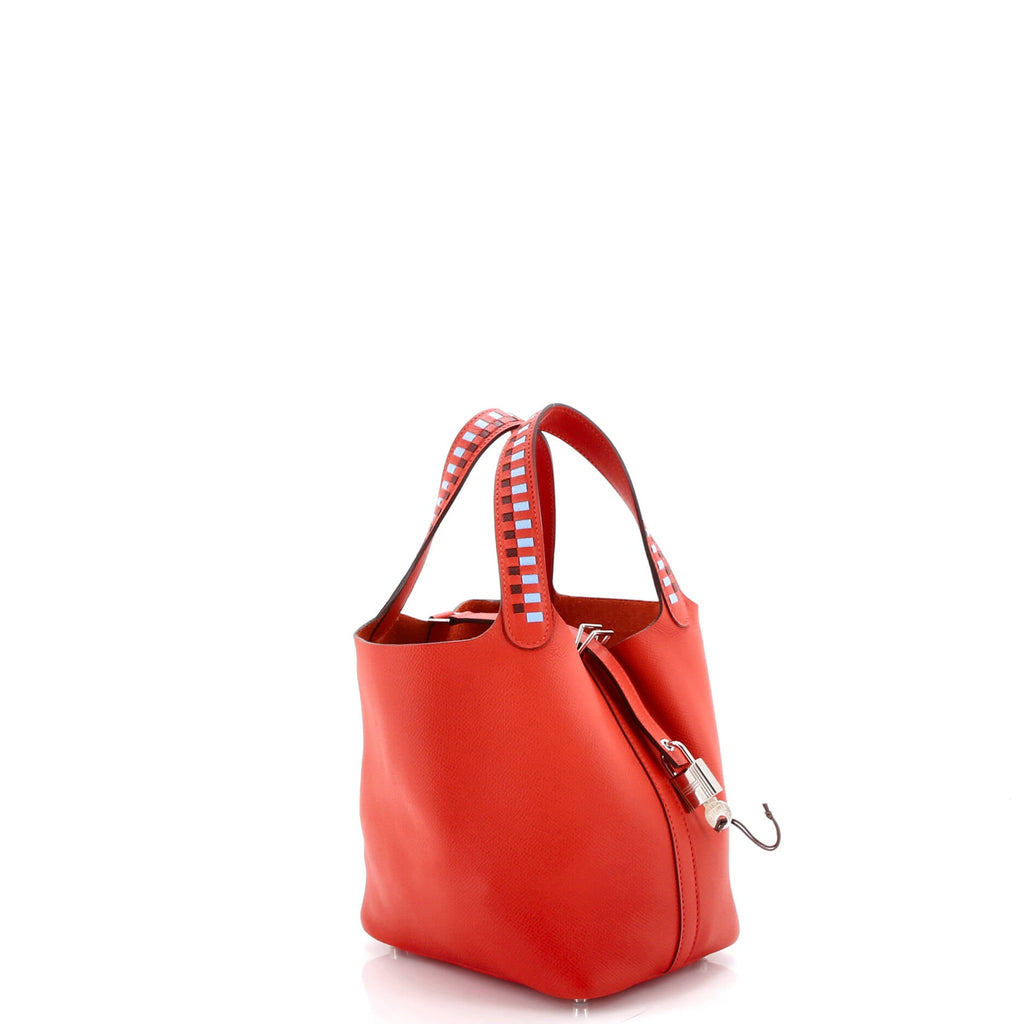 Picotin Lock Bag Tressage Epsom PM