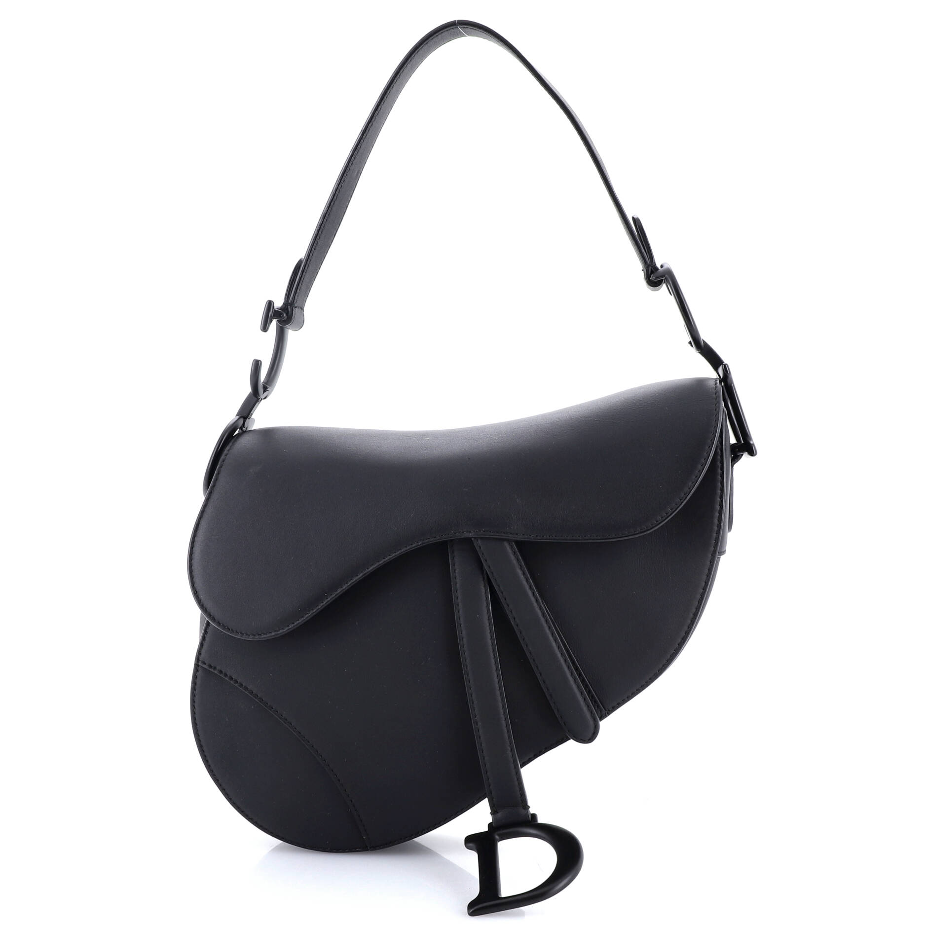 Ultra Matte Saddle Handbag Leather Medium