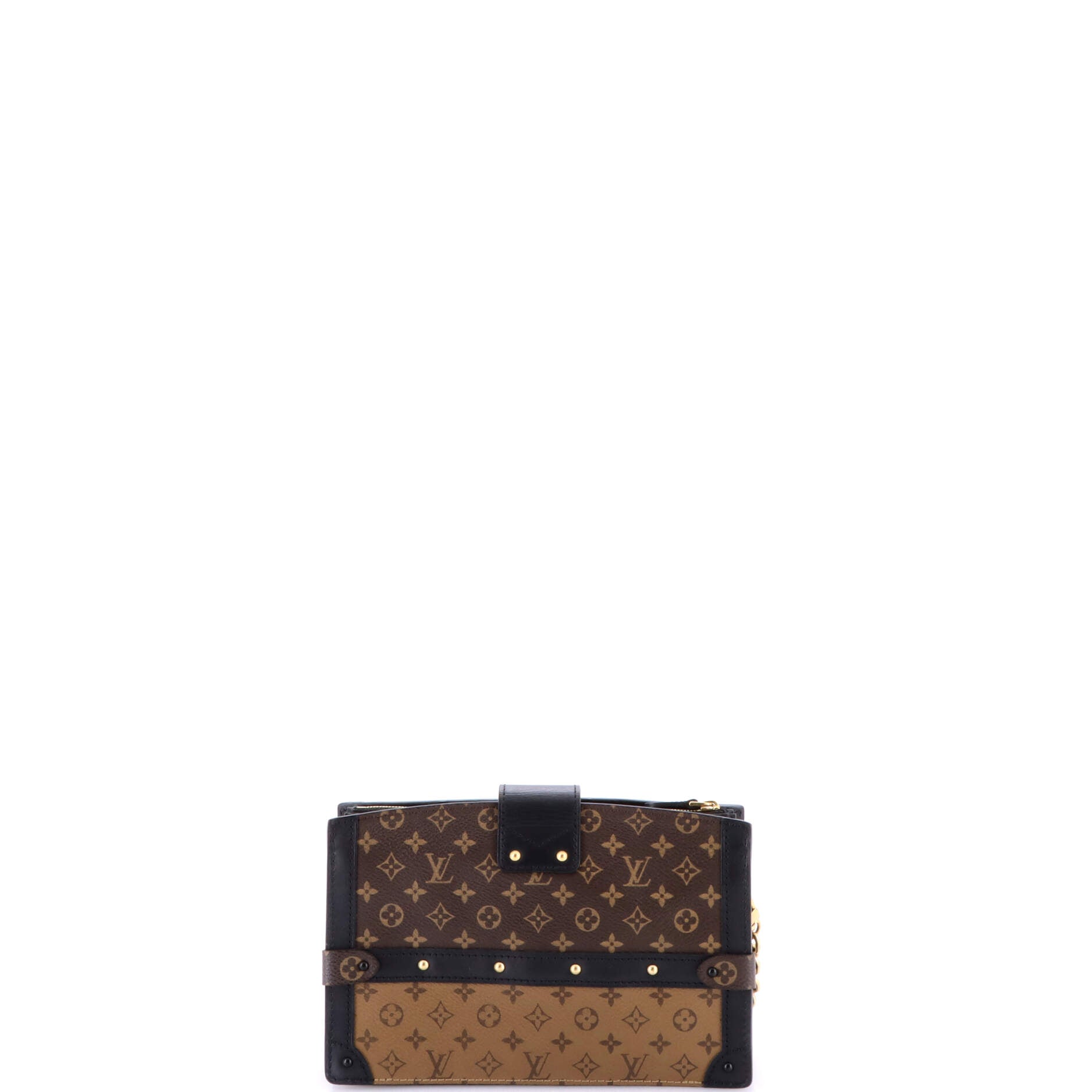 Trunk Clutch Reverse Monogram Canvas