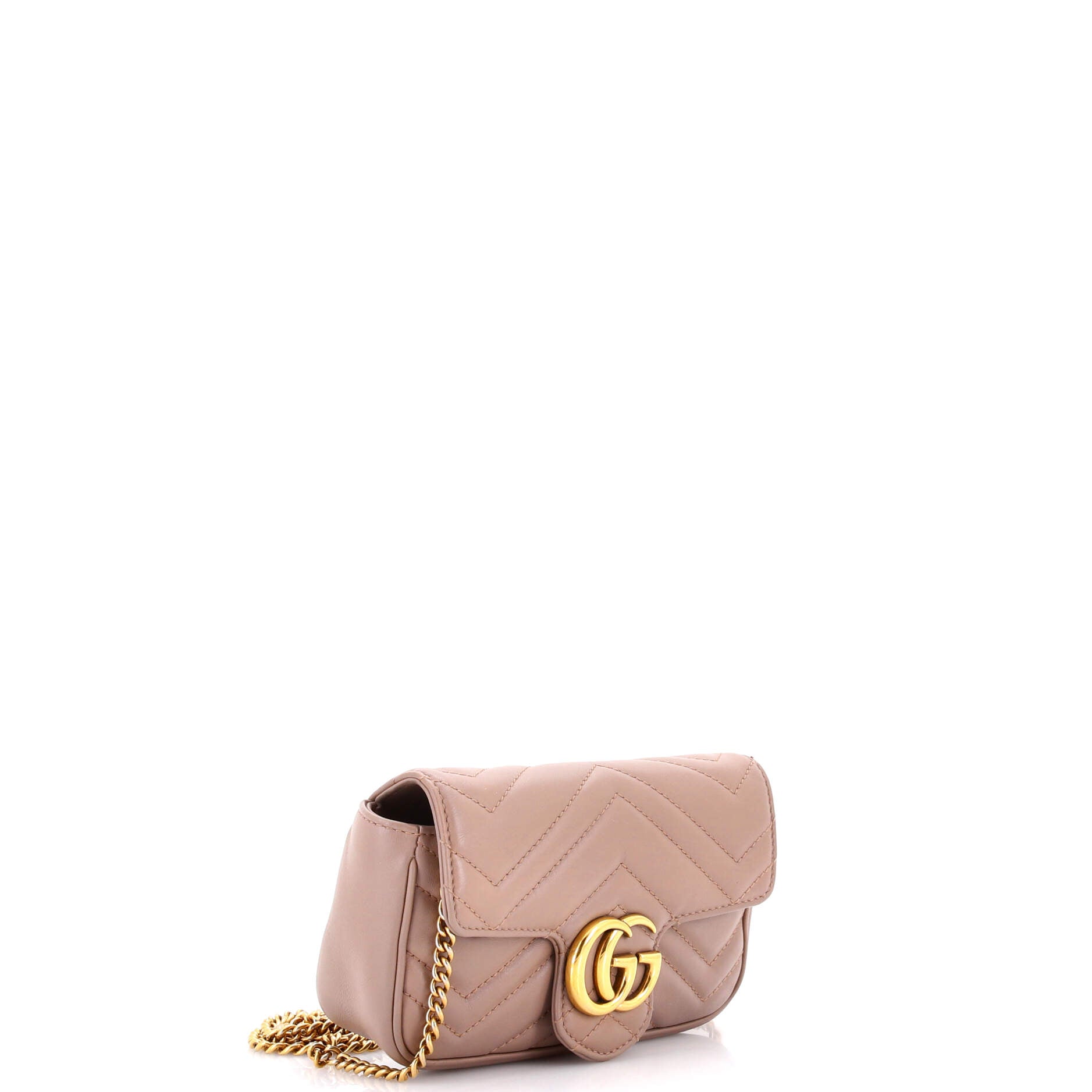 GG Marmont Flap Bag Matelasse Leather Super Mini