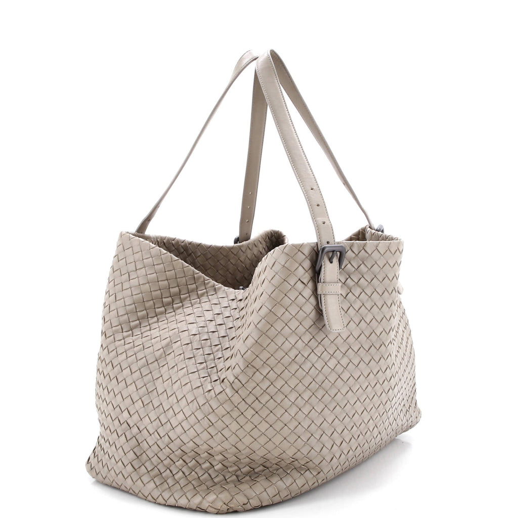 A-Shape Tote Intrecciato Nappa Large