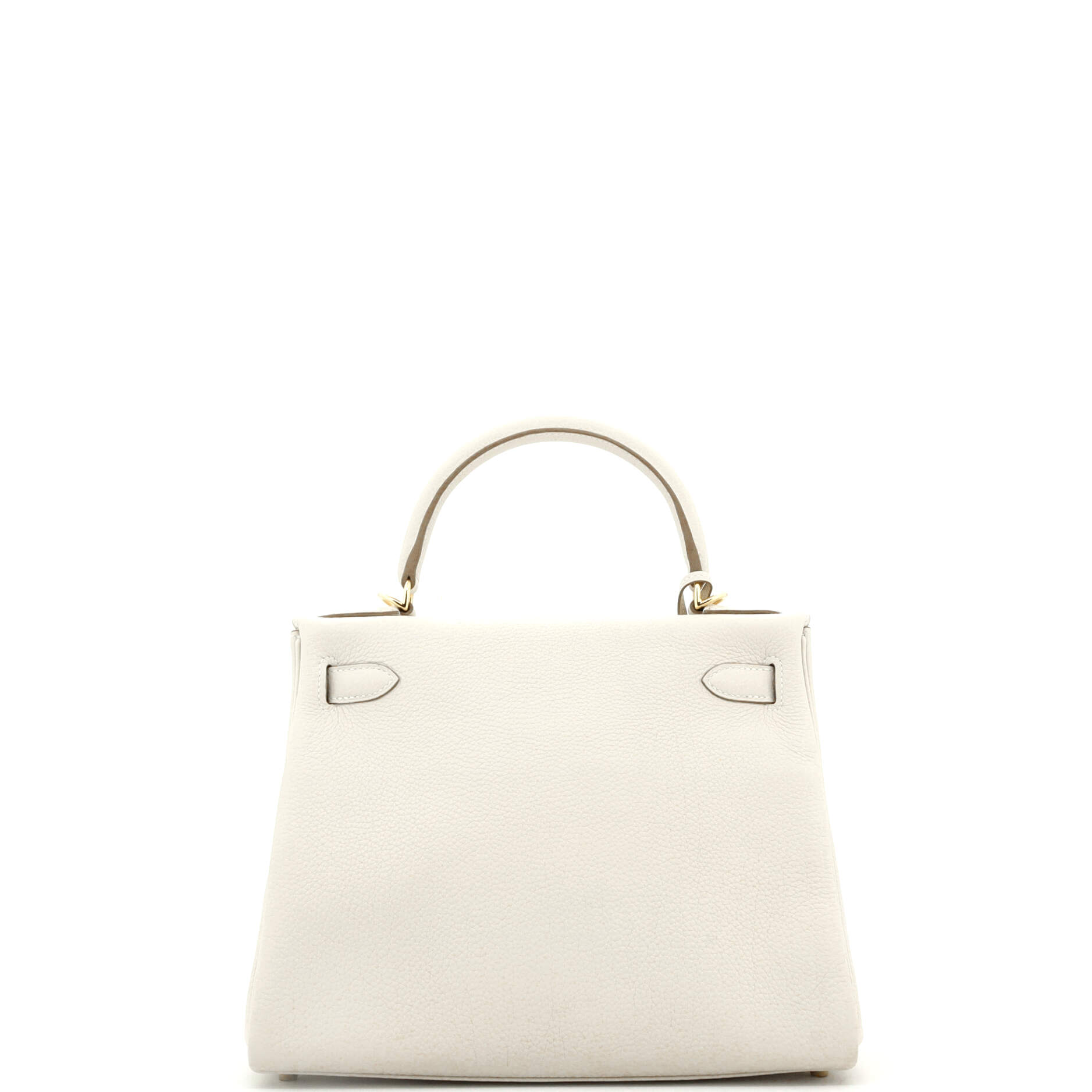 Kelly Handbag Light Togo with Gold Hardware 28