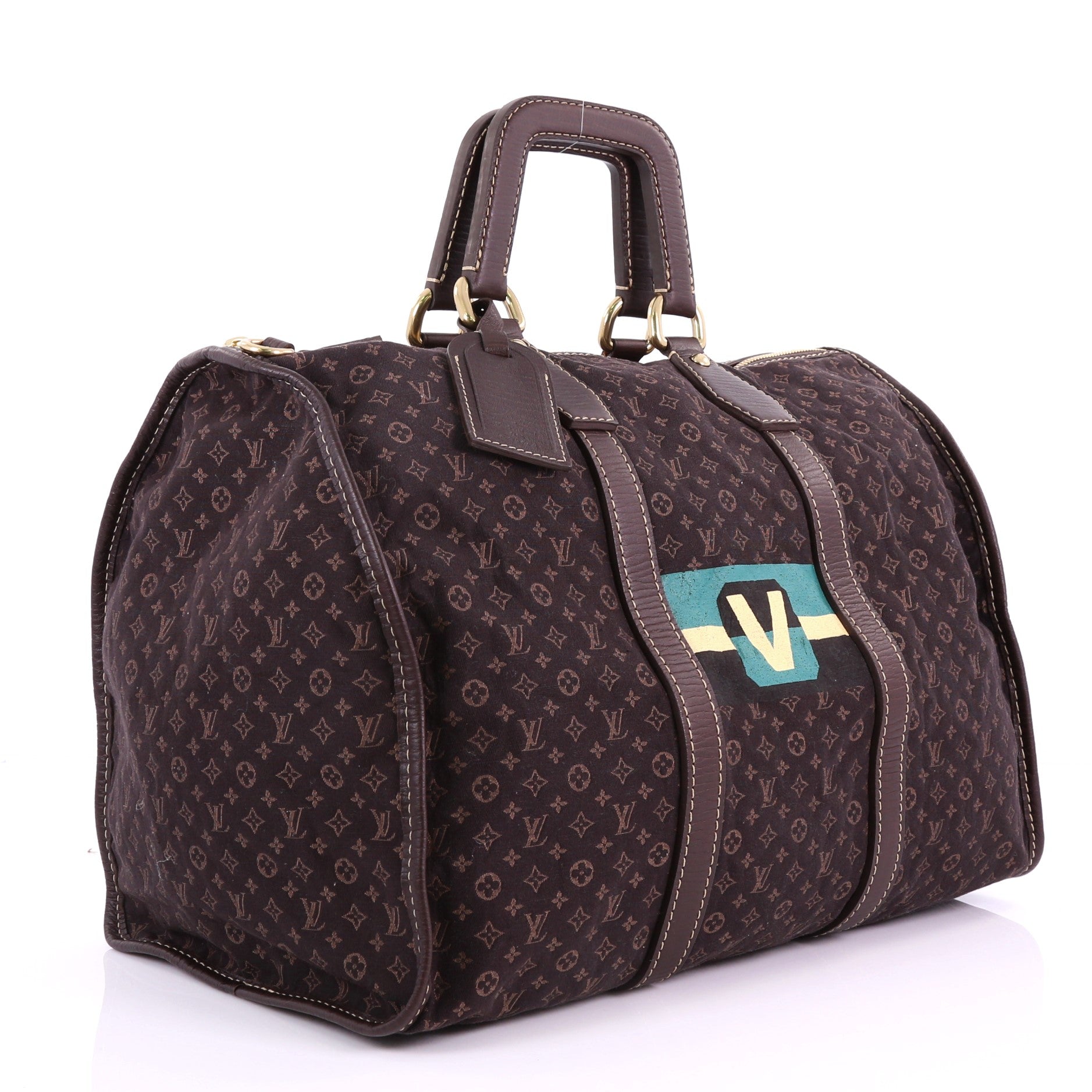 Keepall Bag Limited Edition Initiales Mini Lin