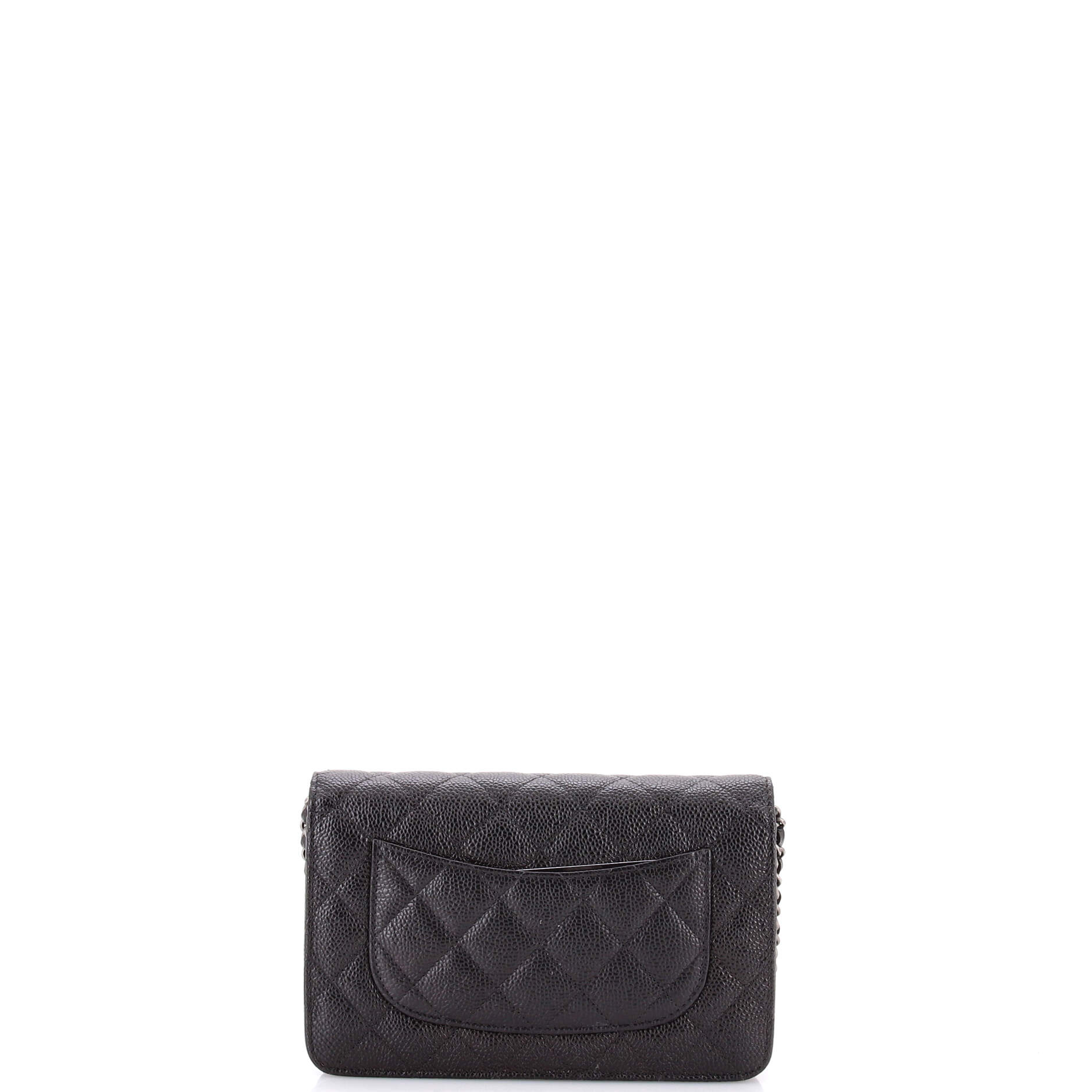 Reissue 2.55 Wallet on Chain Quilted Caviar