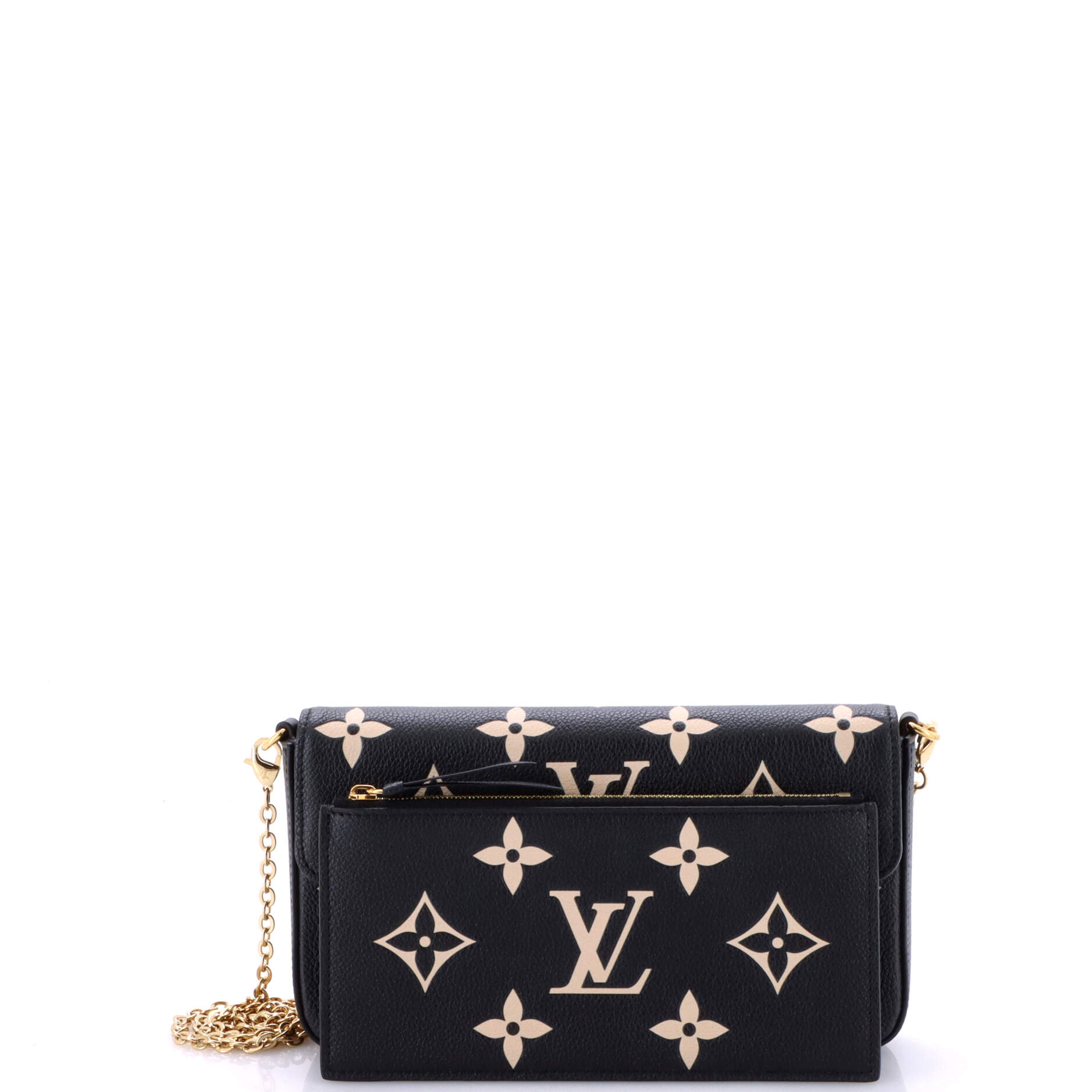 Felicie Pochette Bicolor Monogram Empreinte Giant