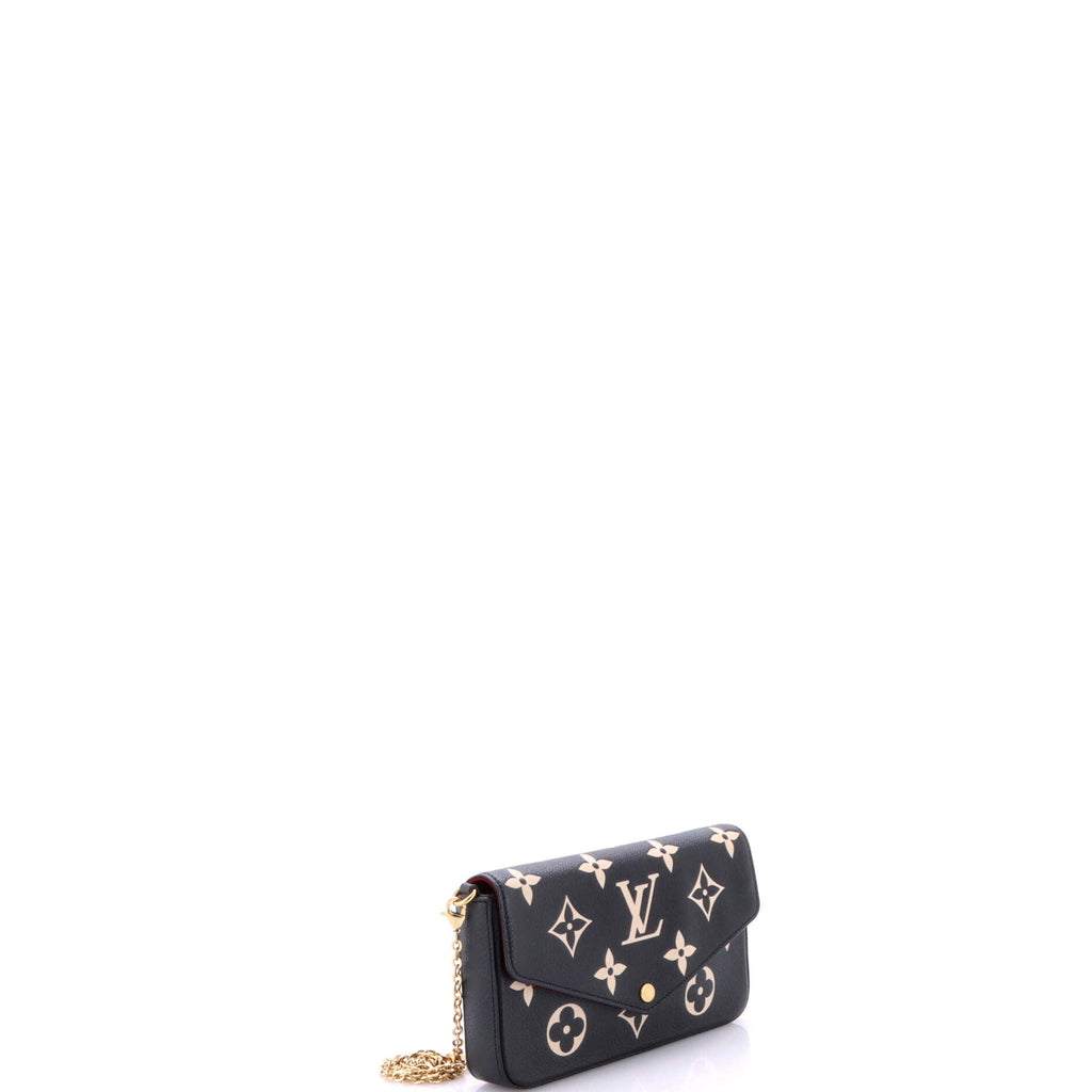 Felicie Pochette Bicolor Monogram Empreinte Giant