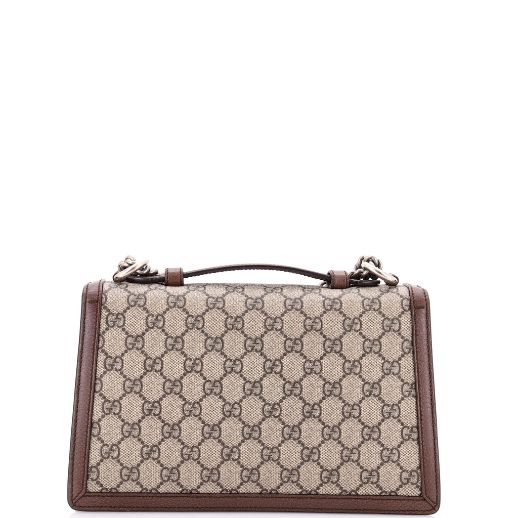 Dionysus Top Handle Chain Bag GG Coated Canvas Small