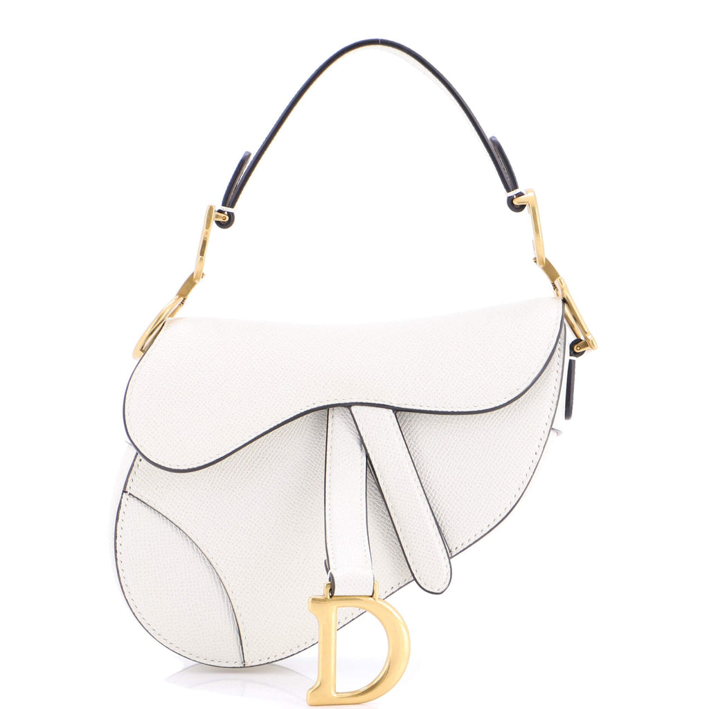 Saddle Handbag Leather Mini