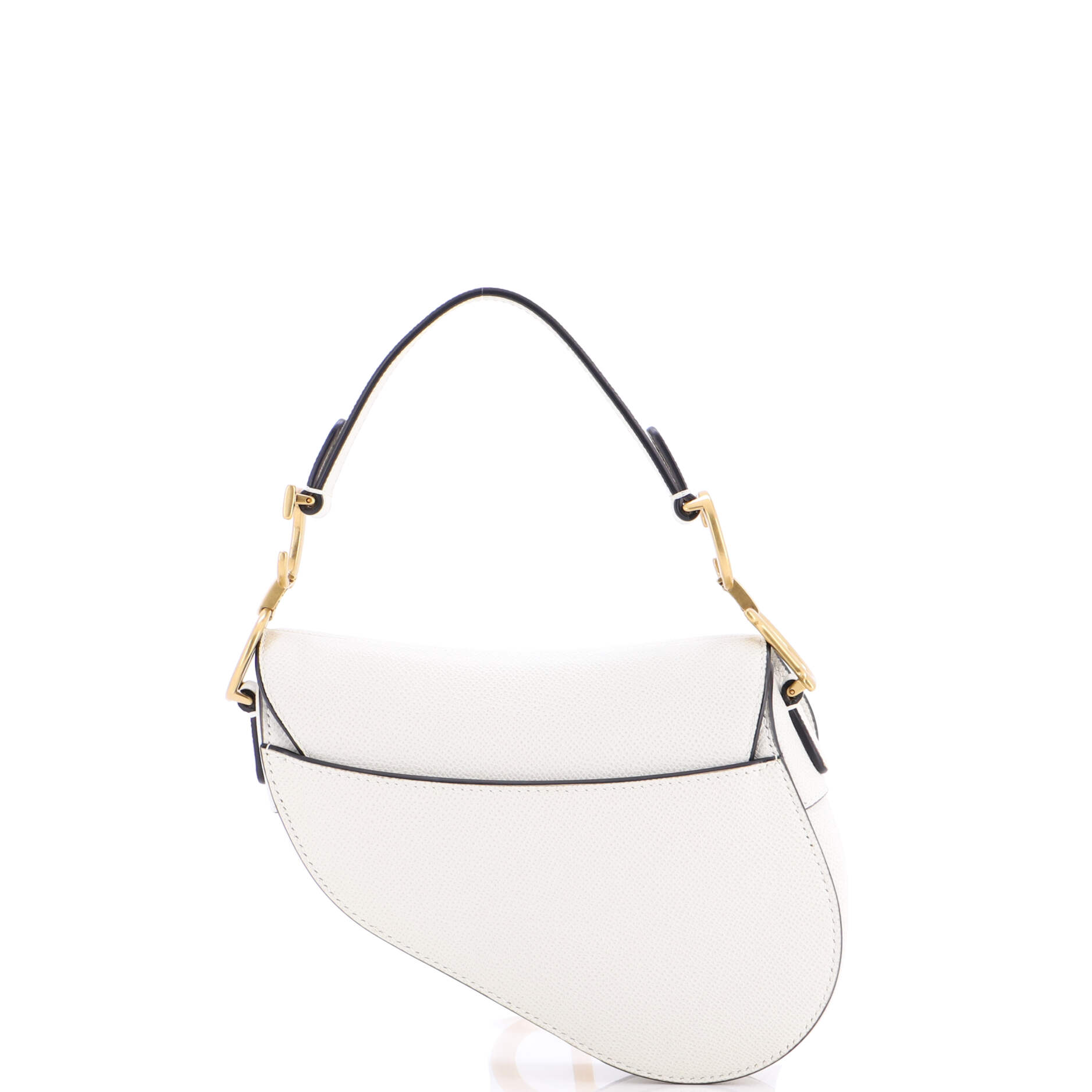 Saddle Handbag Leather Mini