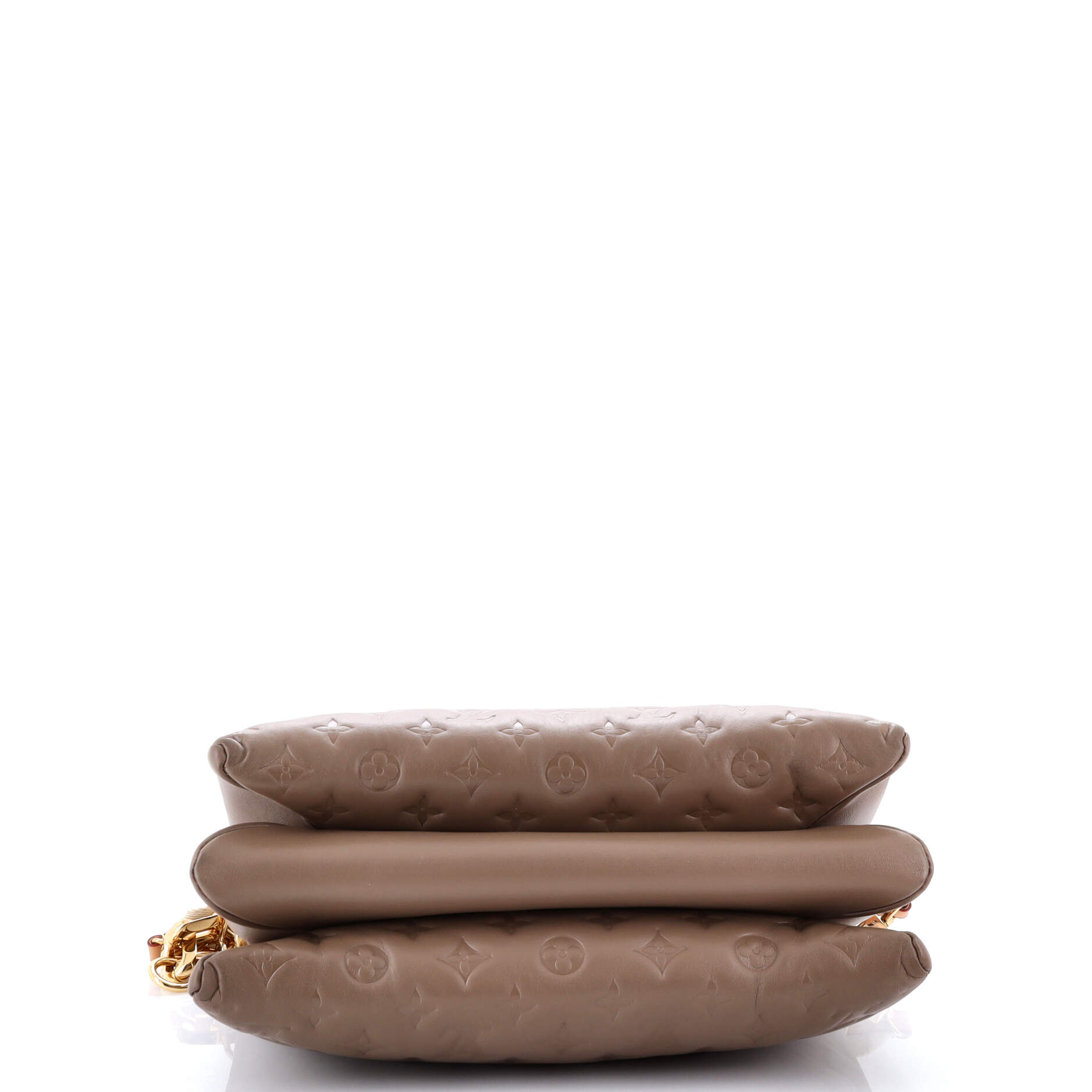 Coussin Bag Monogram Embossed Lambskin MM