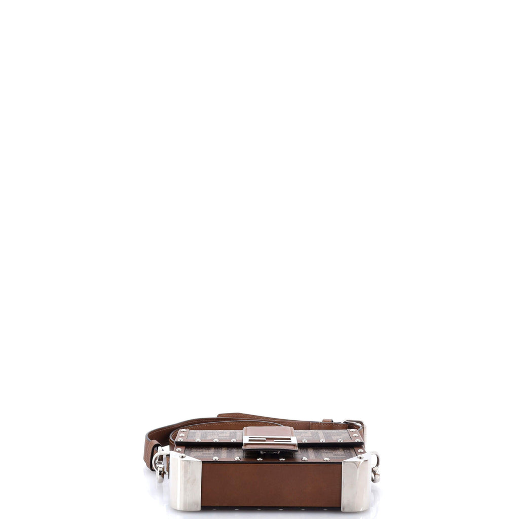 Baguette Trunk Bag Zucca Coated Canvas Mini