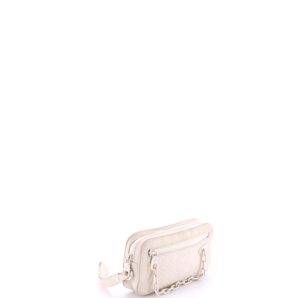 Solar Ray Pochette Volga Monogram Taurillon Leather