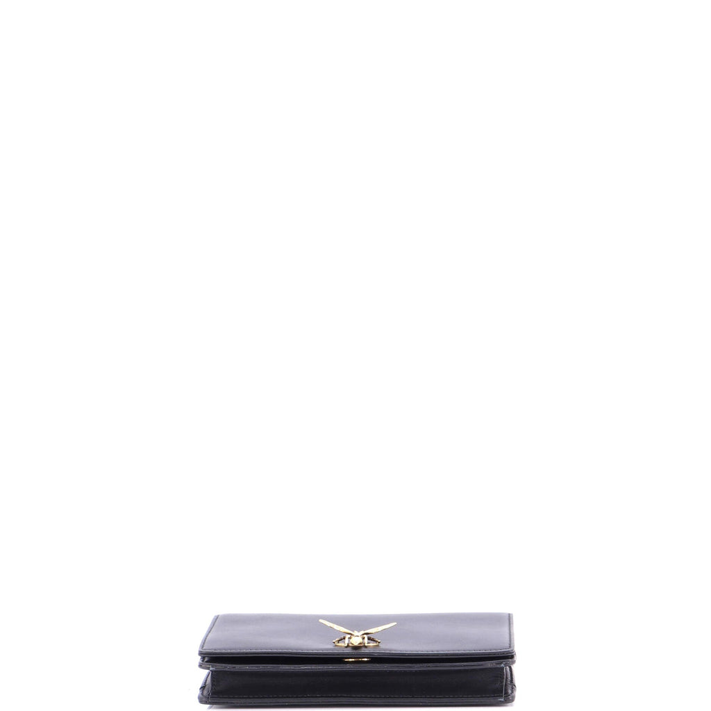 Bee Clutch Leather