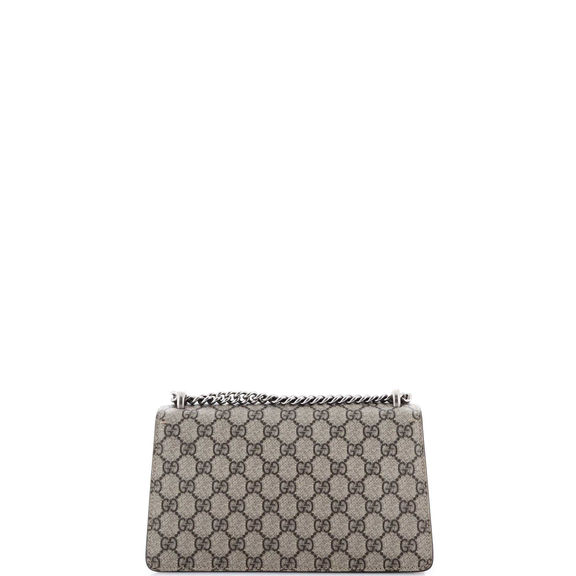 Dionysus Bag GG Coated Canvas with Crystal Embellished Metal Small
