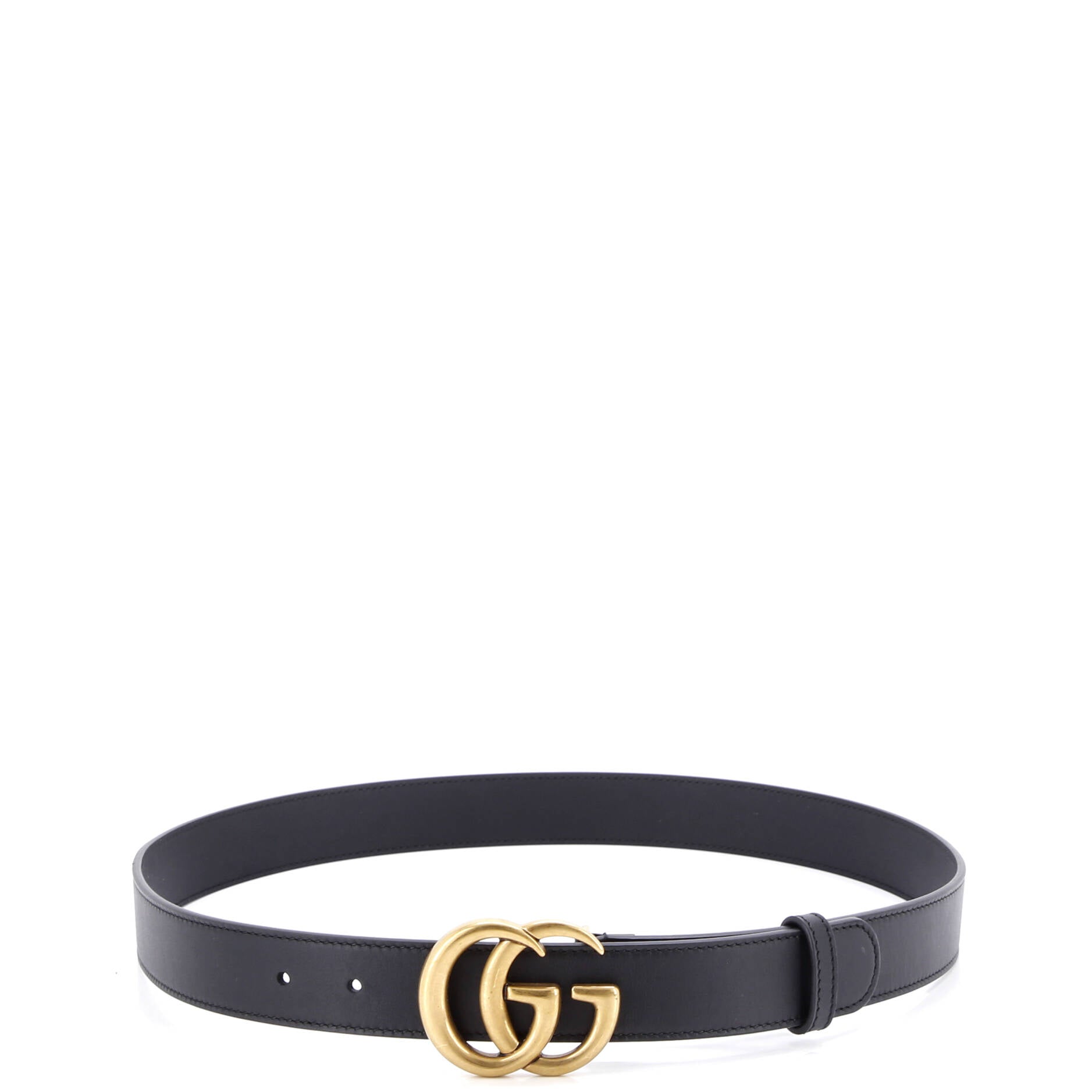 GG Marmont Belt Leather Thin