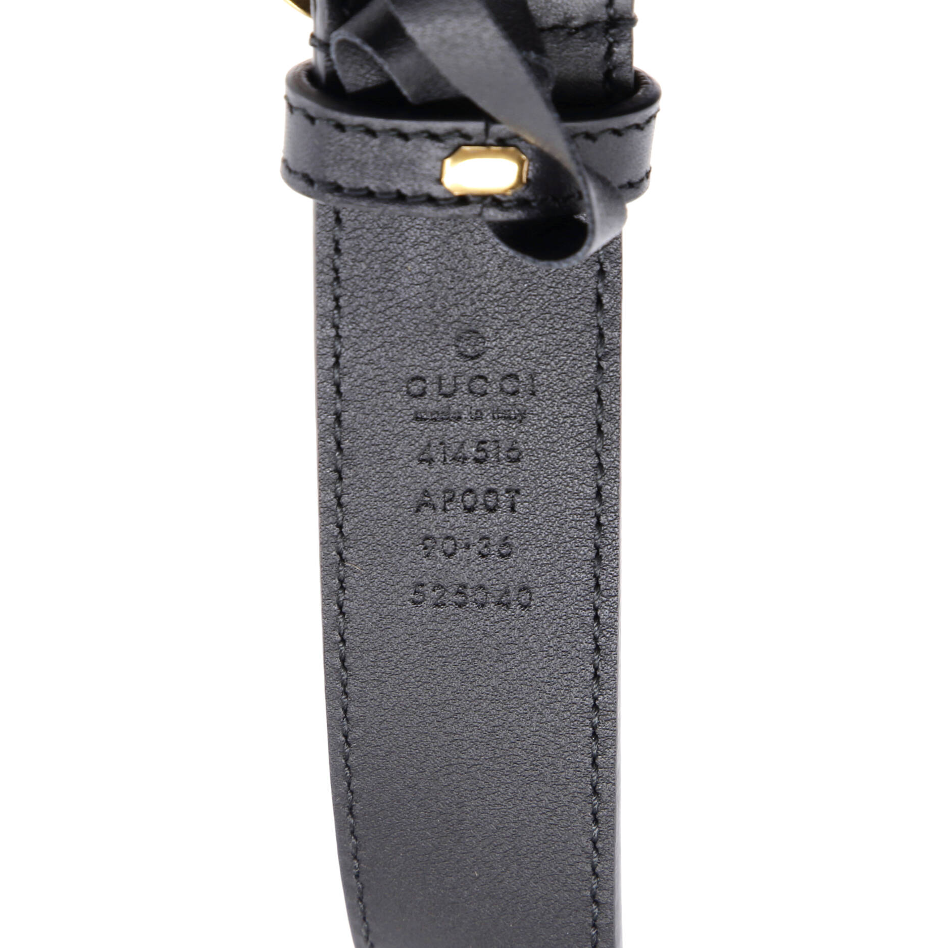 GG Marmont Belt Leather Thin