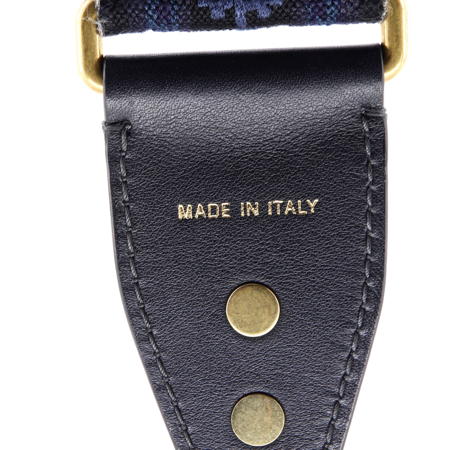 Shoulder Strap Embellished Canvas