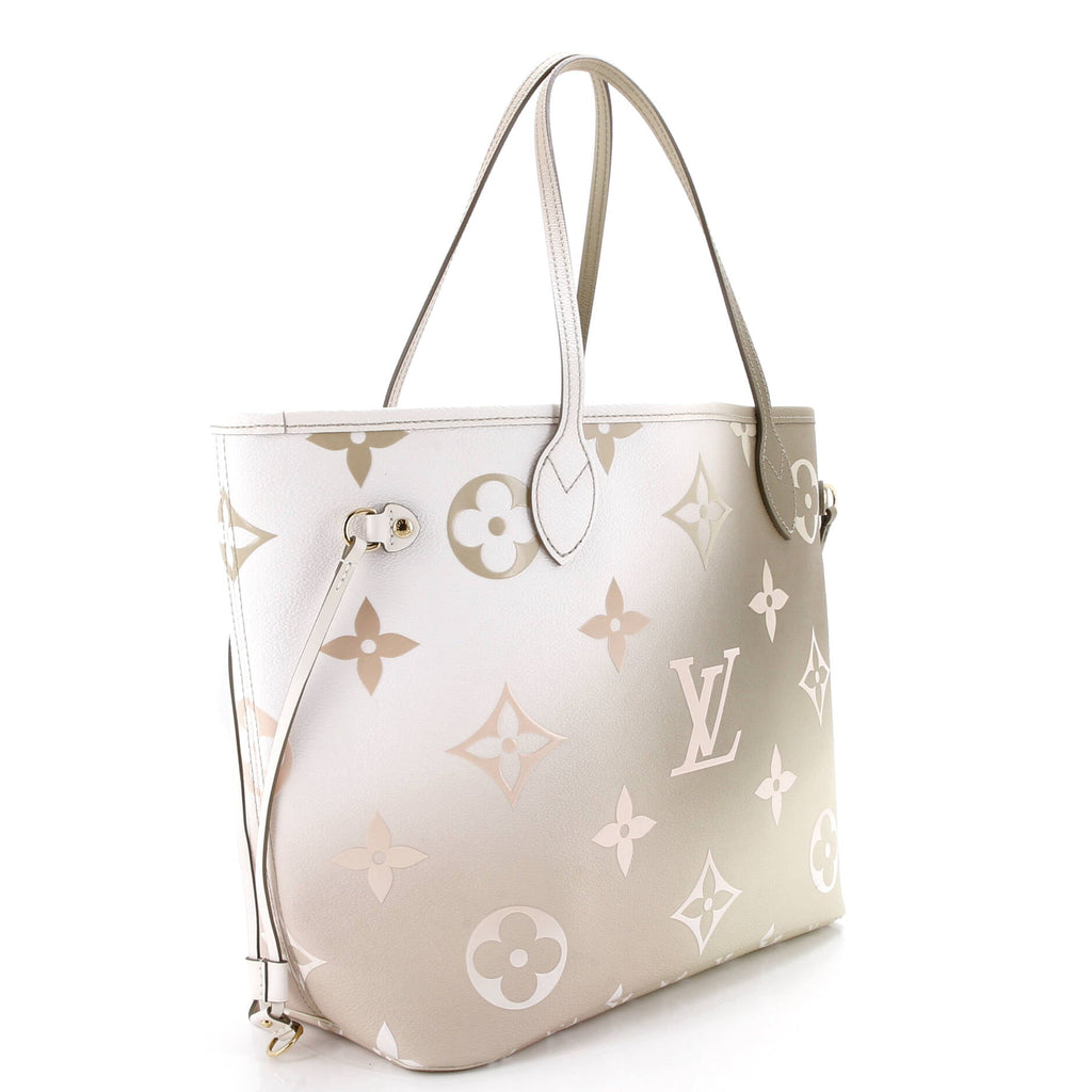 Neverfull NM Tote Spring in the City Monogram Giant Canvas MM