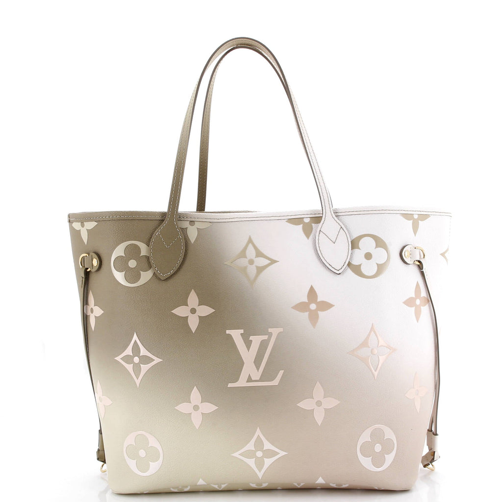 Neverfull NM Tote Spring in the City Monogram Giant Canvas MM