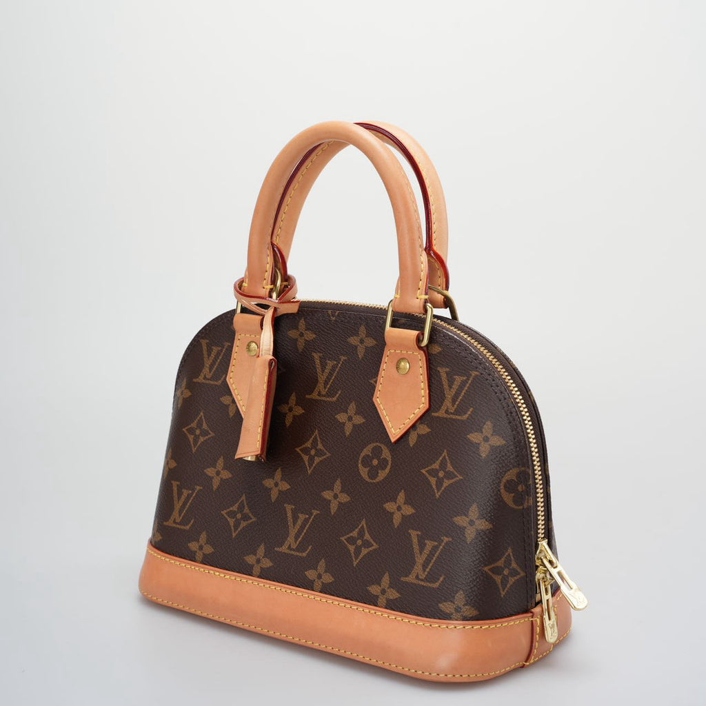 Louis Vuitton Alma BB Monogram Brown Shoulder Bag From 2017