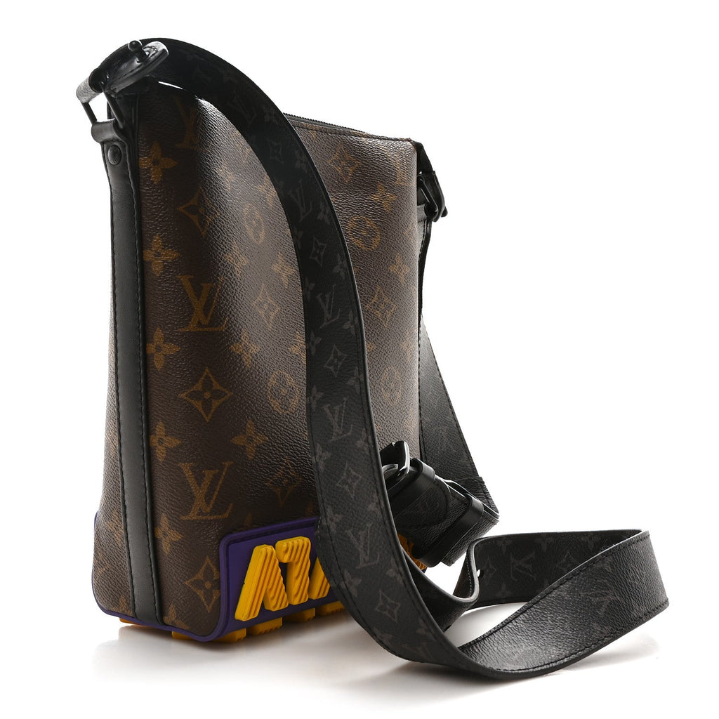 Monogram LV Rubber Cruiser Messenger Multicolor