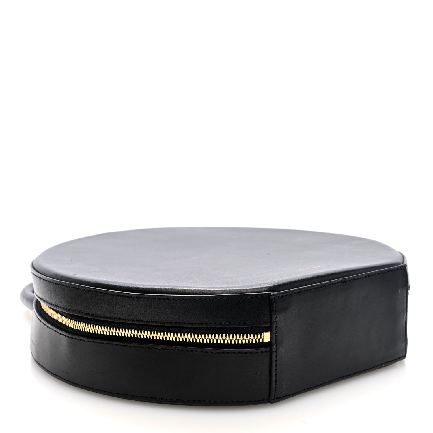 Calfskin Circle Bag Black