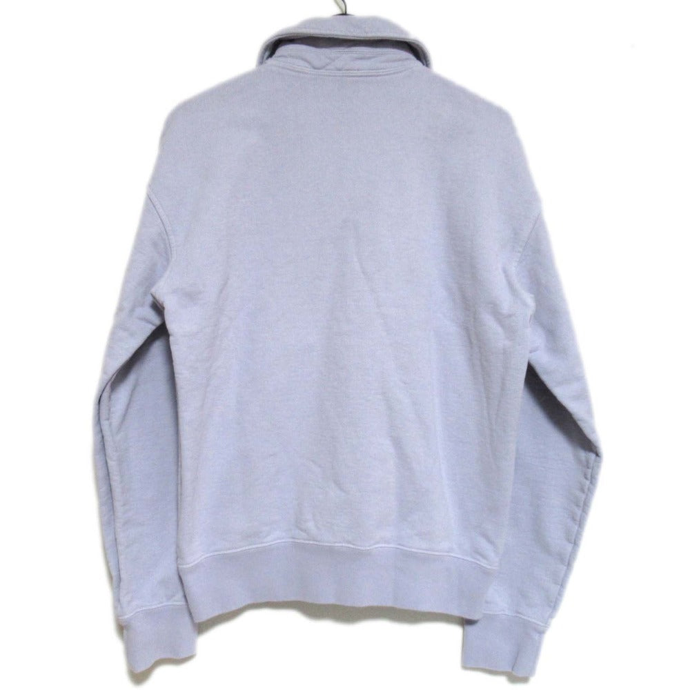 Dior Homme Logo Embroidery Cotton Half Zip Sweatshirt