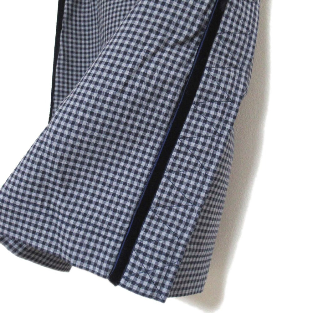 Fendi Gingham Virgin Wool Mini Skirt
