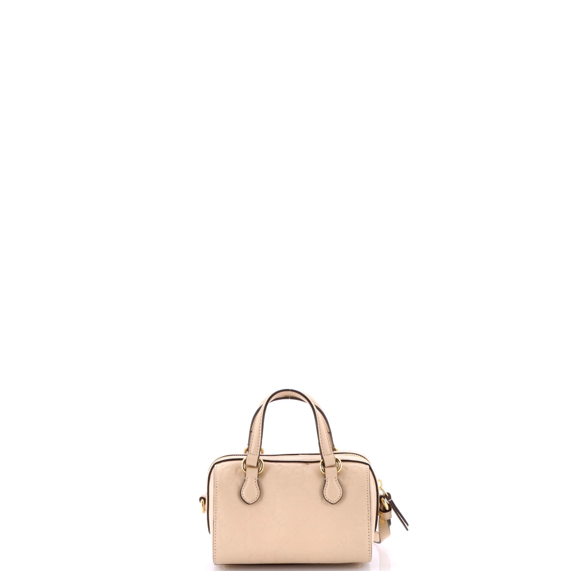 Convertible Top Handle Bag Jumbo GG Embossed Leather Mini