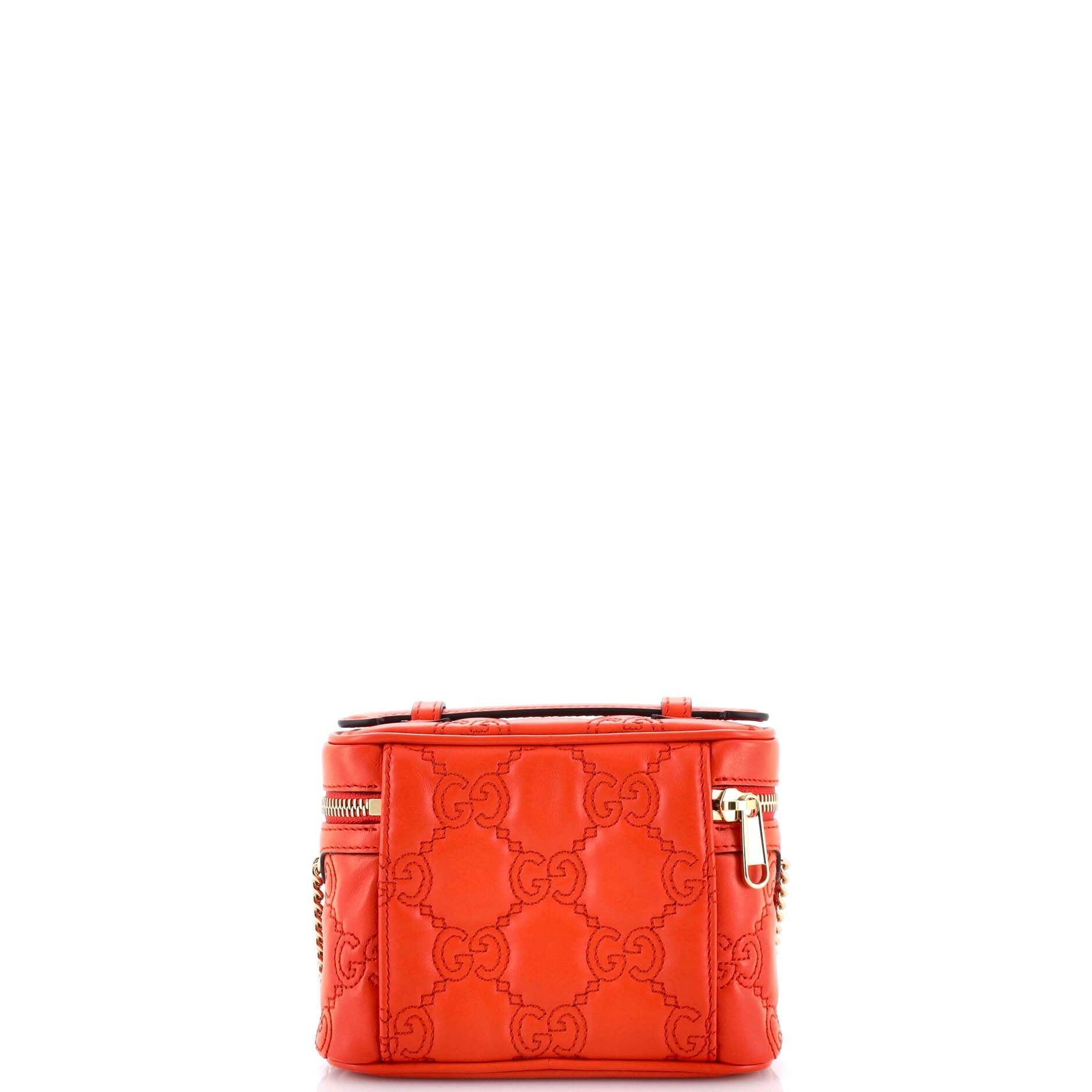 Top Handle Vanity Chain Bag GG Matelasse Leather Mini