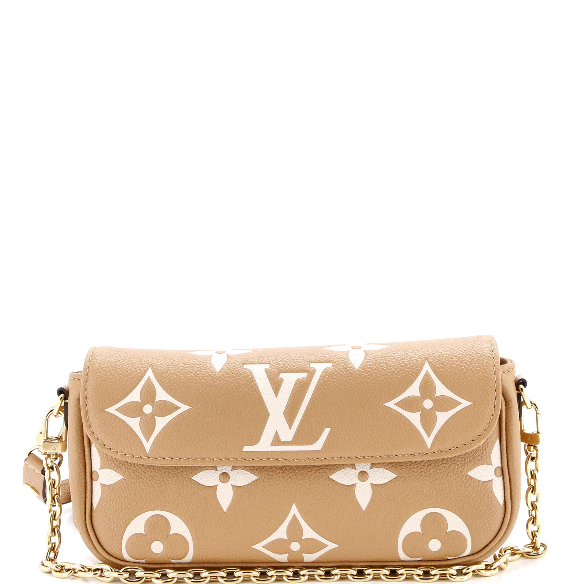 Ivy Wallet on Chain Bicolor Monogram Empreinte Giant