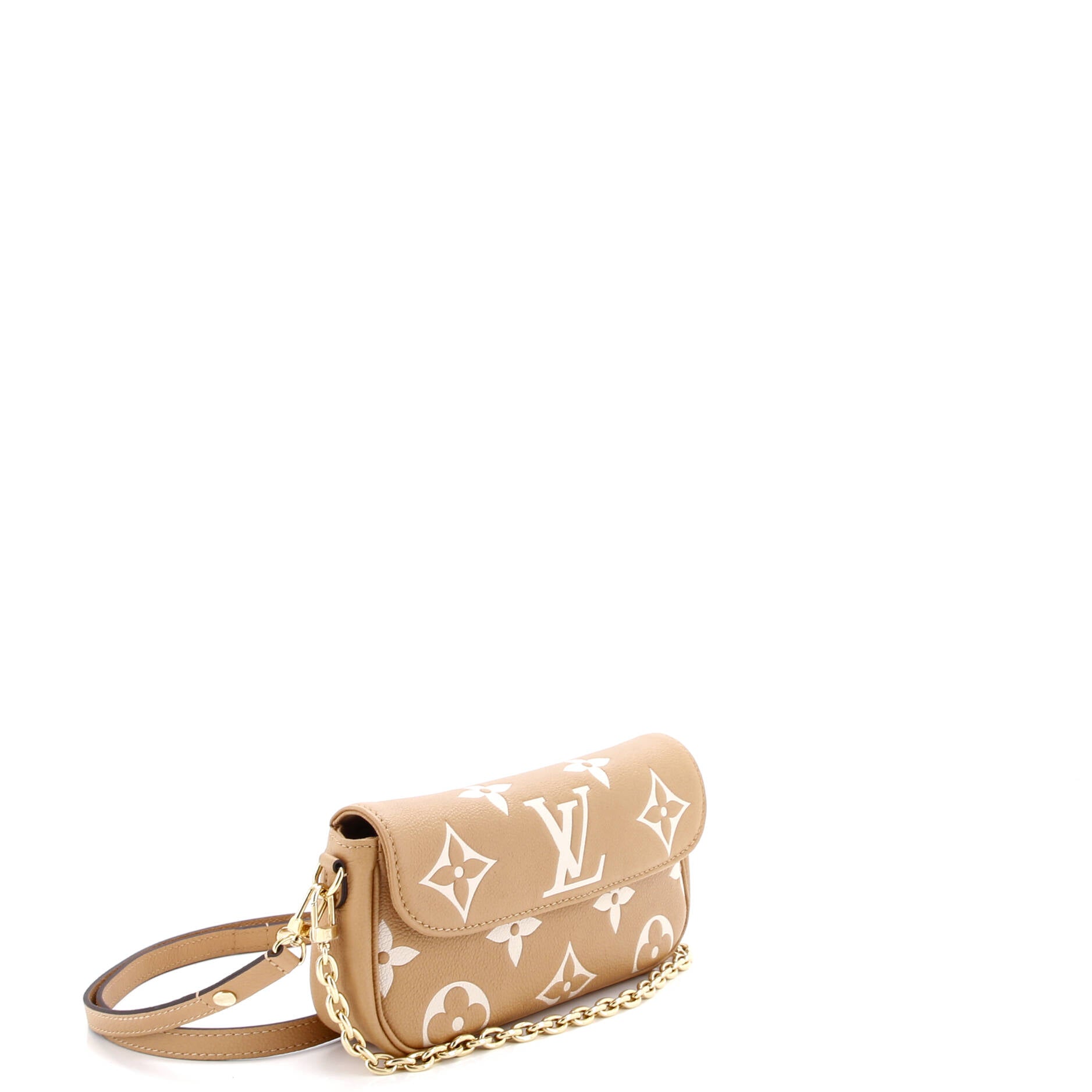 Ivy Wallet on Chain Bicolor Monogram Empreinte Giant