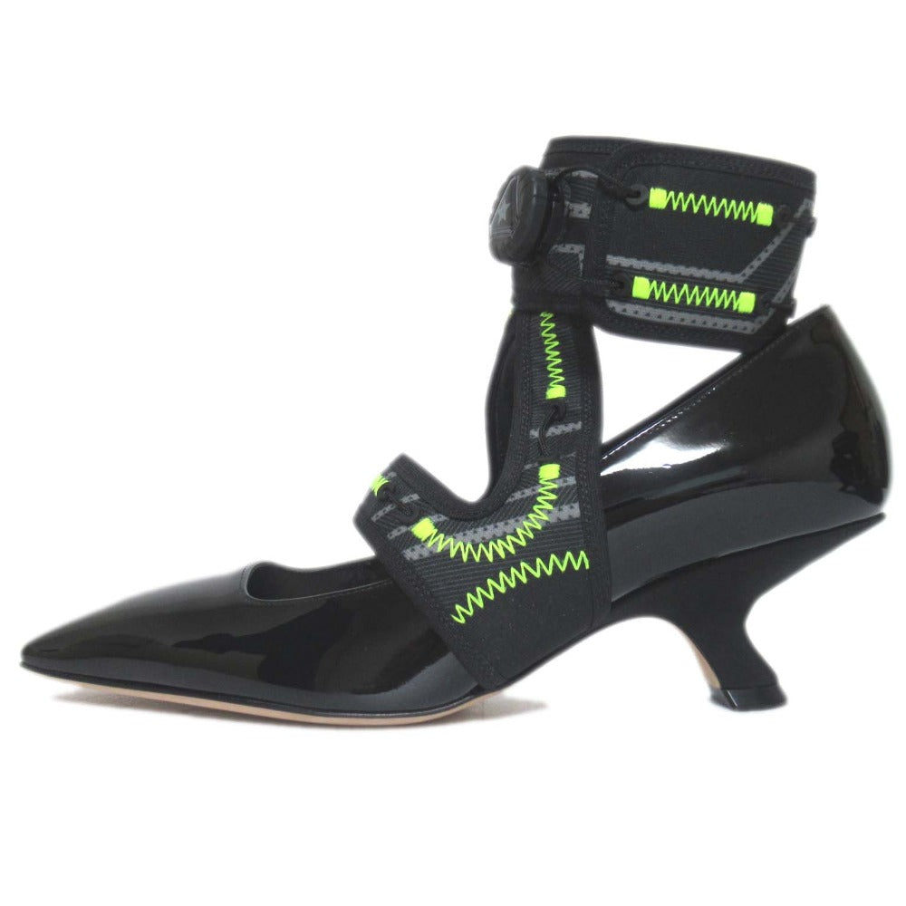 Christian Dior Roger Vivier Collaboration Patent Leather Pumps